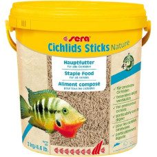 Barība zivīm : Sera Cichlids Sticks 10l (2kg)