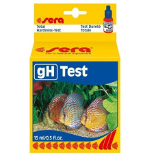 Tests nodrošina ātru pārbaudi kopējo cietību līmeni akvārija ūdenī : Sera gH:test, 15ml