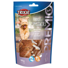 Gardums suņiem : Trixie Premio Rabbit Drumsticks, 8 gab./100 g