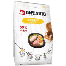 Sausā barība kaķiem - Ontario Cat Exigent, 2 kg