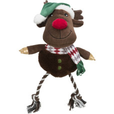 Ziemassvētku rotaļlieta : Trixie Xmas reindeer, plush/cotton, 49 cm/1gab