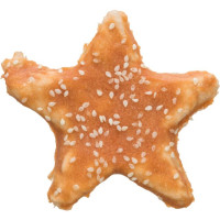 Gardums suņiem - Trixie Denta Fun Chicken Star, bulk, 9cm, 30g/iepak. 150 gab