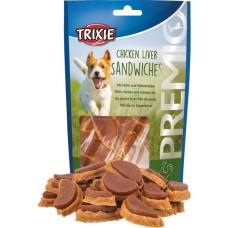 Gardums suņiem : Trixie PREMIO Chicken Liver Sandwiches, 100 g