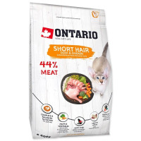 Sausā barība kaķiem - Ontario Cat Shorthair 400 gr