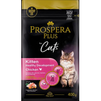 Barība kaķēniem – Prospera Plus Kitten Chicken Healthy Development, 0,4 kg
