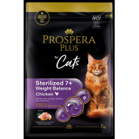 Barība kaķiem - Prospera Plus Sterilized 7+ Chicken Weight Balance, 7 kg