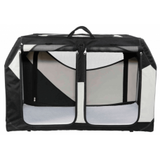 Saliekamais telts dzīvniekiem: Trixie "SP" Vario Double transport box, S: 91 × 60 × 61/57 cm