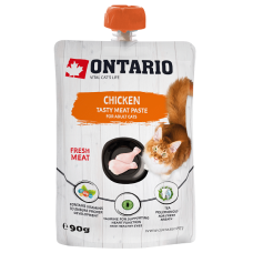 Konservēta barība kaķiem : Ontario Chicken Fresh Meat Paste, 90 g