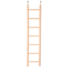 Koka trepes putniem - Trixie Wooden ladder (7 pakāpieni), 32 cm