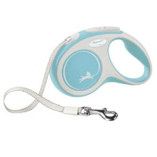 Inerces pavada suņiem - Trixie New COMFORT, tape leash, XS: 3 m, light blue