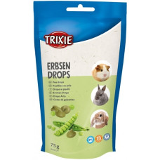 Papildbarība grauzējiem : Trixie Pea drops, 75 g