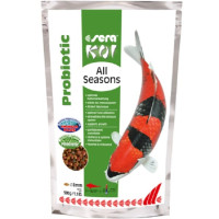 Barība dīķa zivīm : Sera KOI All Seasons Probiotic 500 g