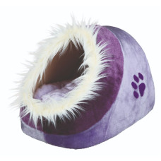 Guļvieta dzīvniekiem : Trixie Minou cave, 35 × 26 × 41 cm, purple/violet