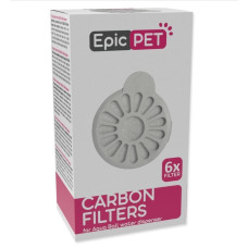 Filtru komplekts : Placek Cat Epic Pet Carbon filters for Aqua Ball water dispenser 6gab.