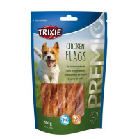 Gardums suņiem - Trixie Premio Dog Snack Chicken Flags, 100g