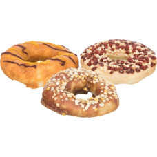Gardums suņiem : Trixie Donuts, bulk, ø 10 cm, 100 g /iepak. 50 gab