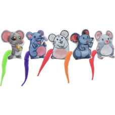 Rotaļlieta kaķiem : Trixie Mouse, fabric, catnip, 7.5 cm