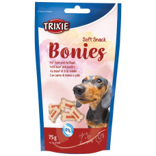 Gardums suņiem : Trixie Soft Snack Bonies, 75g
