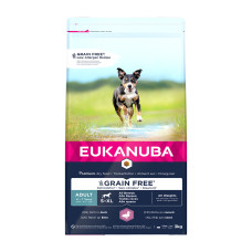 Sausa barība suņiem - Eukanuba Adult Grain Free All Breed Duck, 3 kg