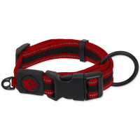 Kakla siksna - Placek Active Dog Collar Fluffy L red 3,2x39-59cm