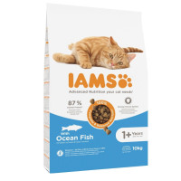 Sausā barība kaķiem - IAMS CAT ADULT OCEAN FISH 10 kg